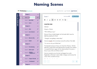 Naming Scenes to Tighten Your Plot