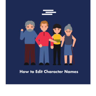 An Editor’s View of Character Names