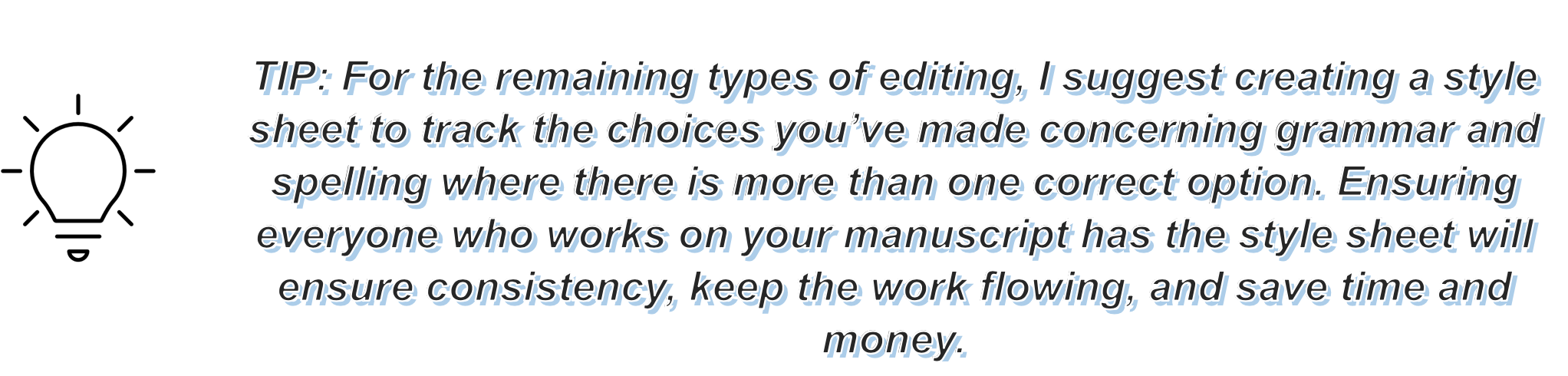 Fictionary Editing Tip 3