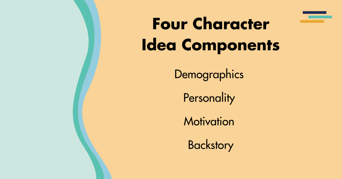 four character idea components