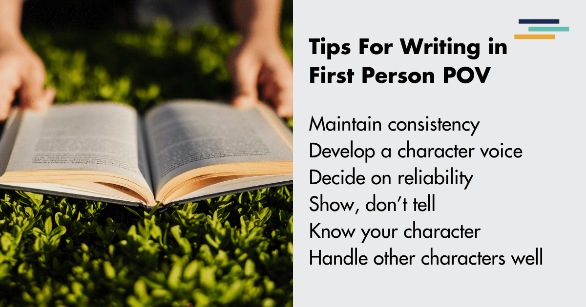 tips for writing first person point of view