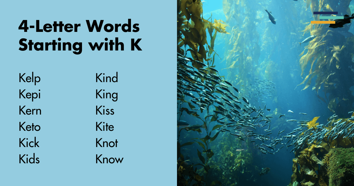 4 letter k words