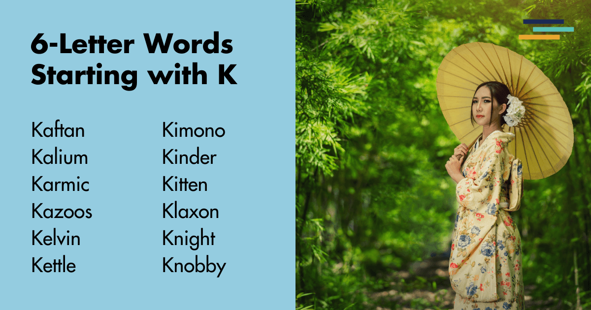 6 letter k words