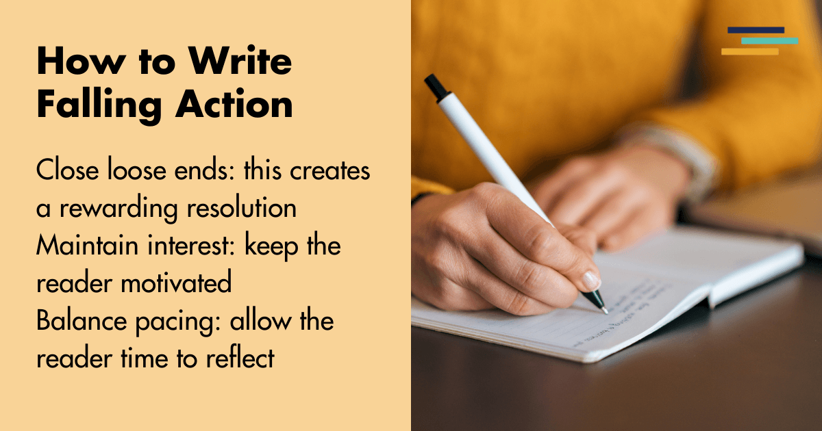 how to write falling action