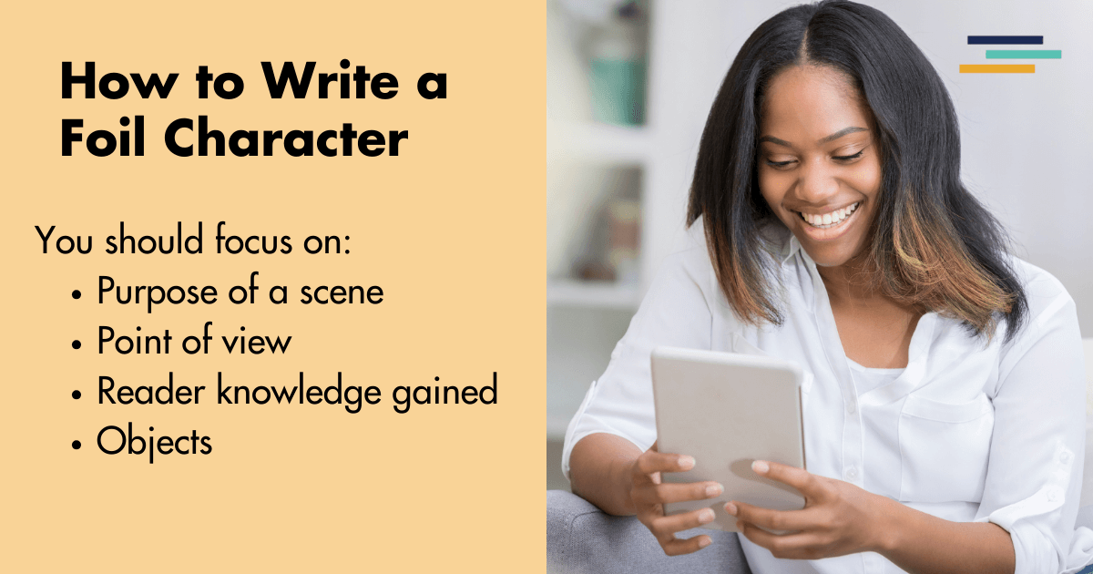 how to write a foil character