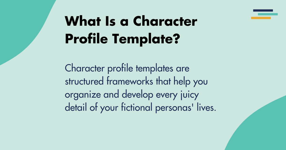 what is a character profile template