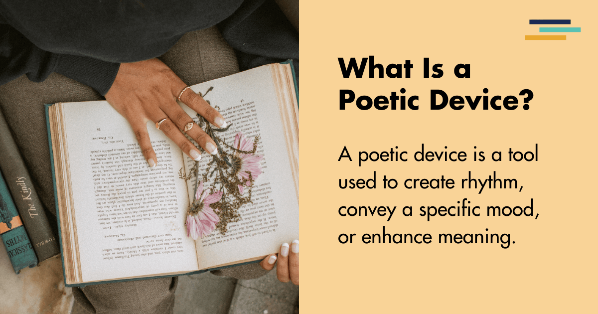 what is a poetic device