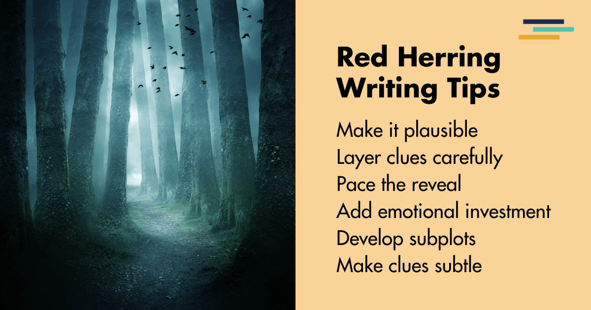 red herring writing tips