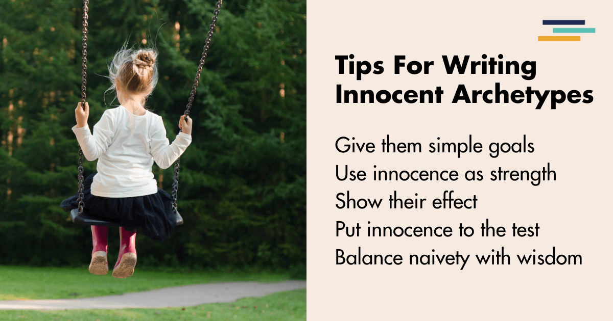 tips for writing the innocent archetype