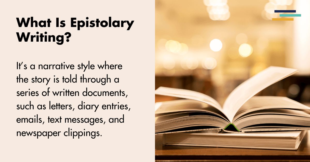 what is epistolary writing