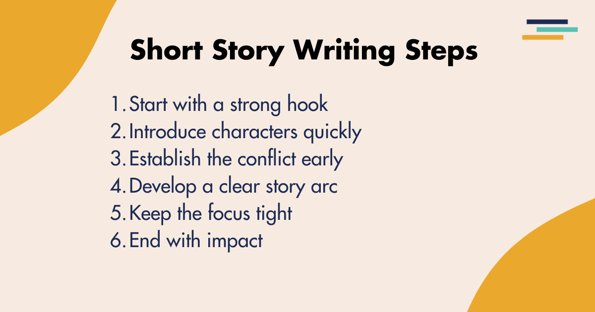 short story writing steps